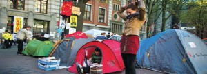 Een beeld van Occupy Amsterdam [video]