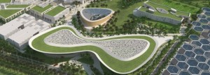 Duurzame stad in Dubai met 55.000 m2 zonnepanelen