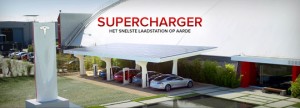 Eerste Tesla Superchargers in Nederland