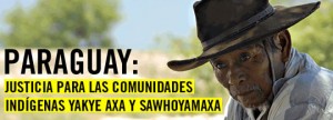 Sawhoyamaxa tribe in Paraguay voert actie voor teruggave land