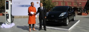 Bhutan maakt volledige omschakeling naar elektrische auto’s